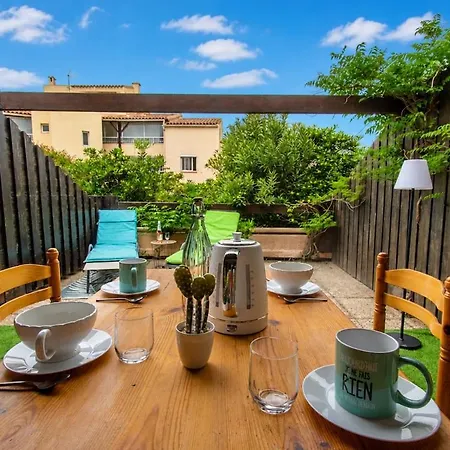 Solea #terrasse Cosy# Et Port 5 Min 阿格德
